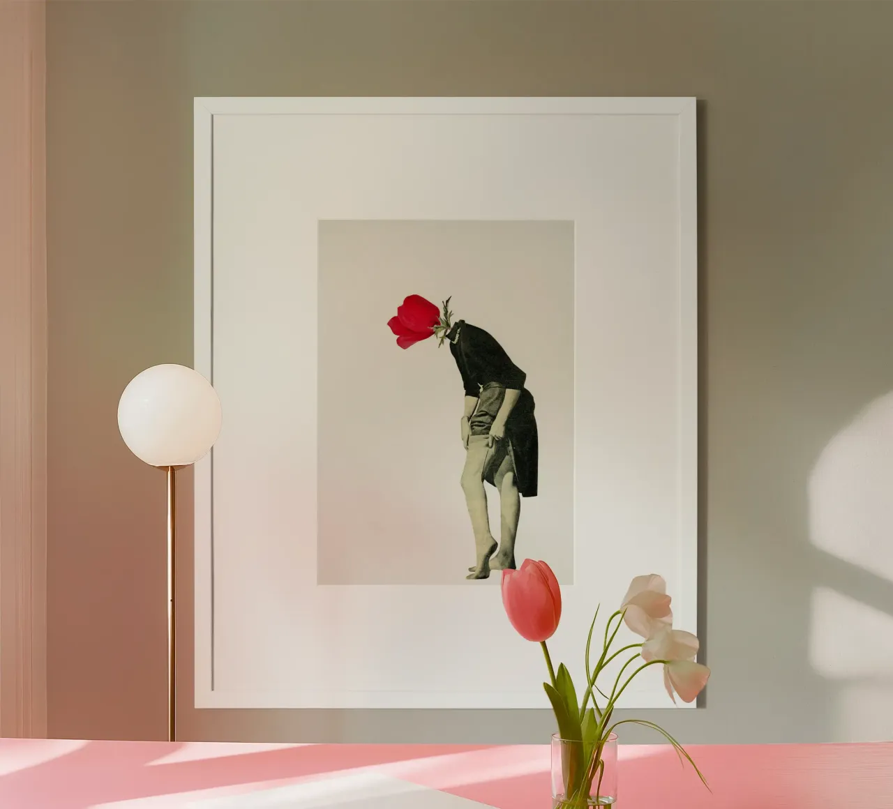 Ciao Fiore poster da Cassia Beck Collage