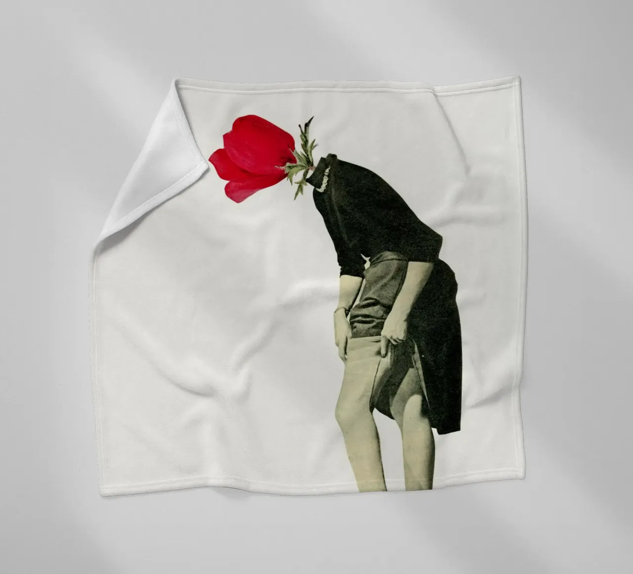 Ciao Fiore coperta in pile da Cassia Beck Collage