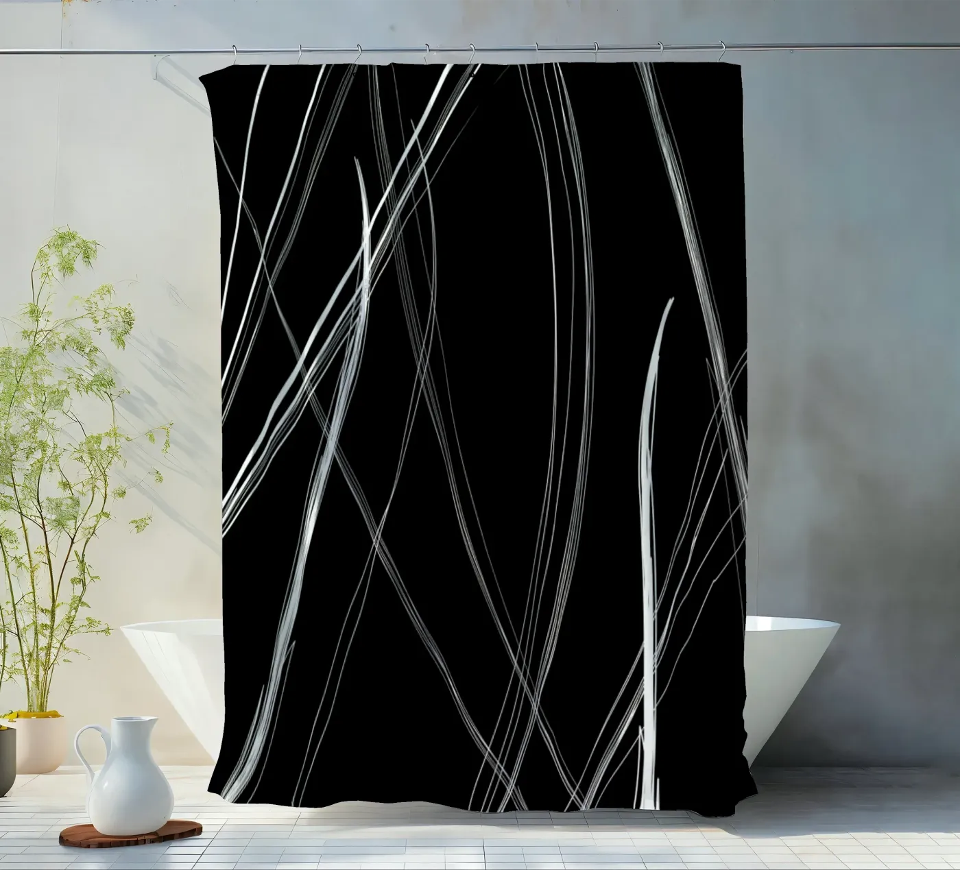 Trails tenda da doccia da XOXO Arte