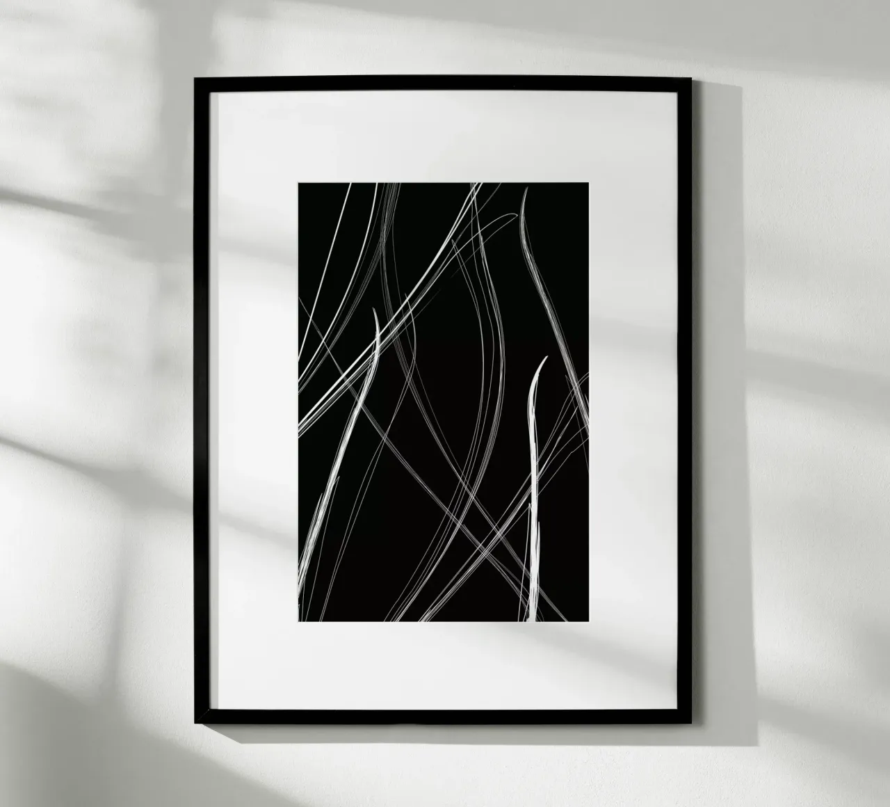 Trails poster con telaio in legno da XOXO Arte