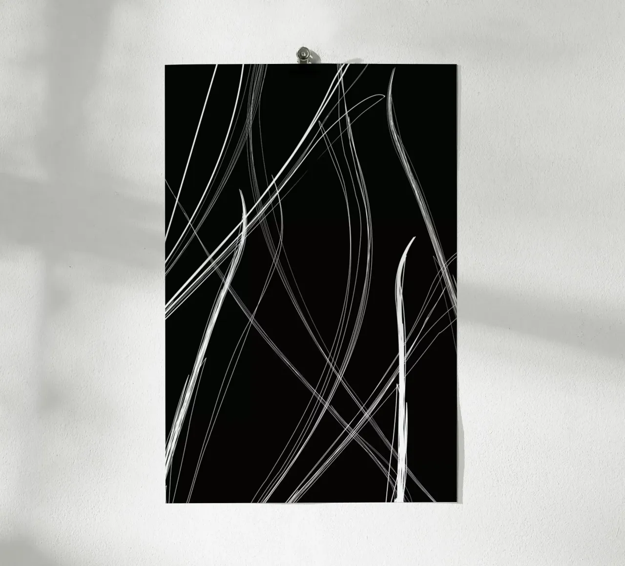 Trails poster con telaio in legno da XOXO Arte