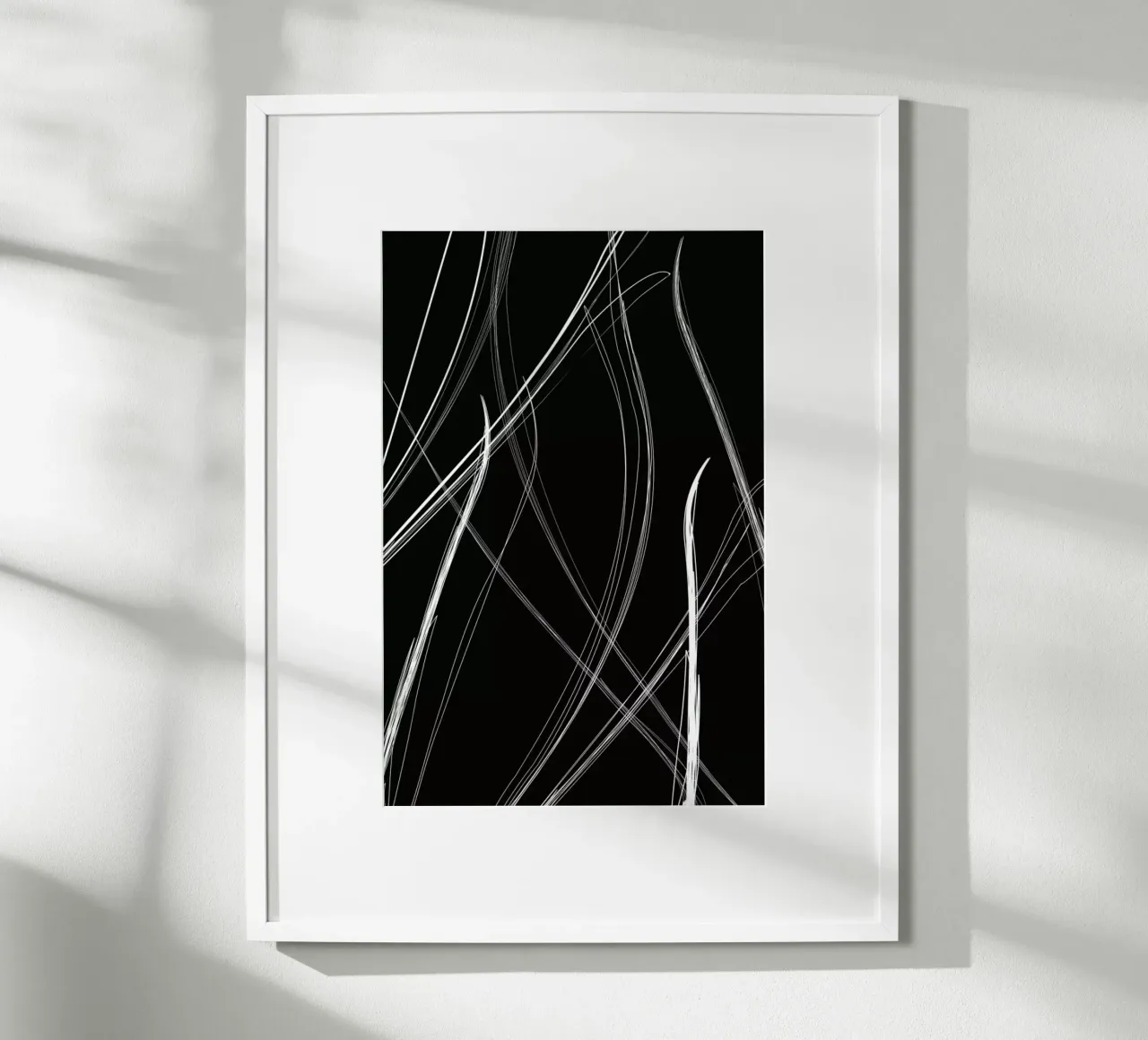 Trails poster con telaio in legno da XOXO Arte