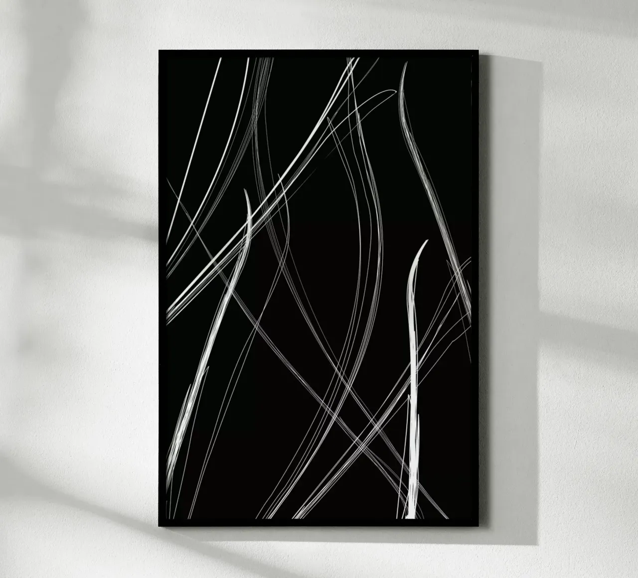 Trails poster con telaio in legno da XOXO Arte
