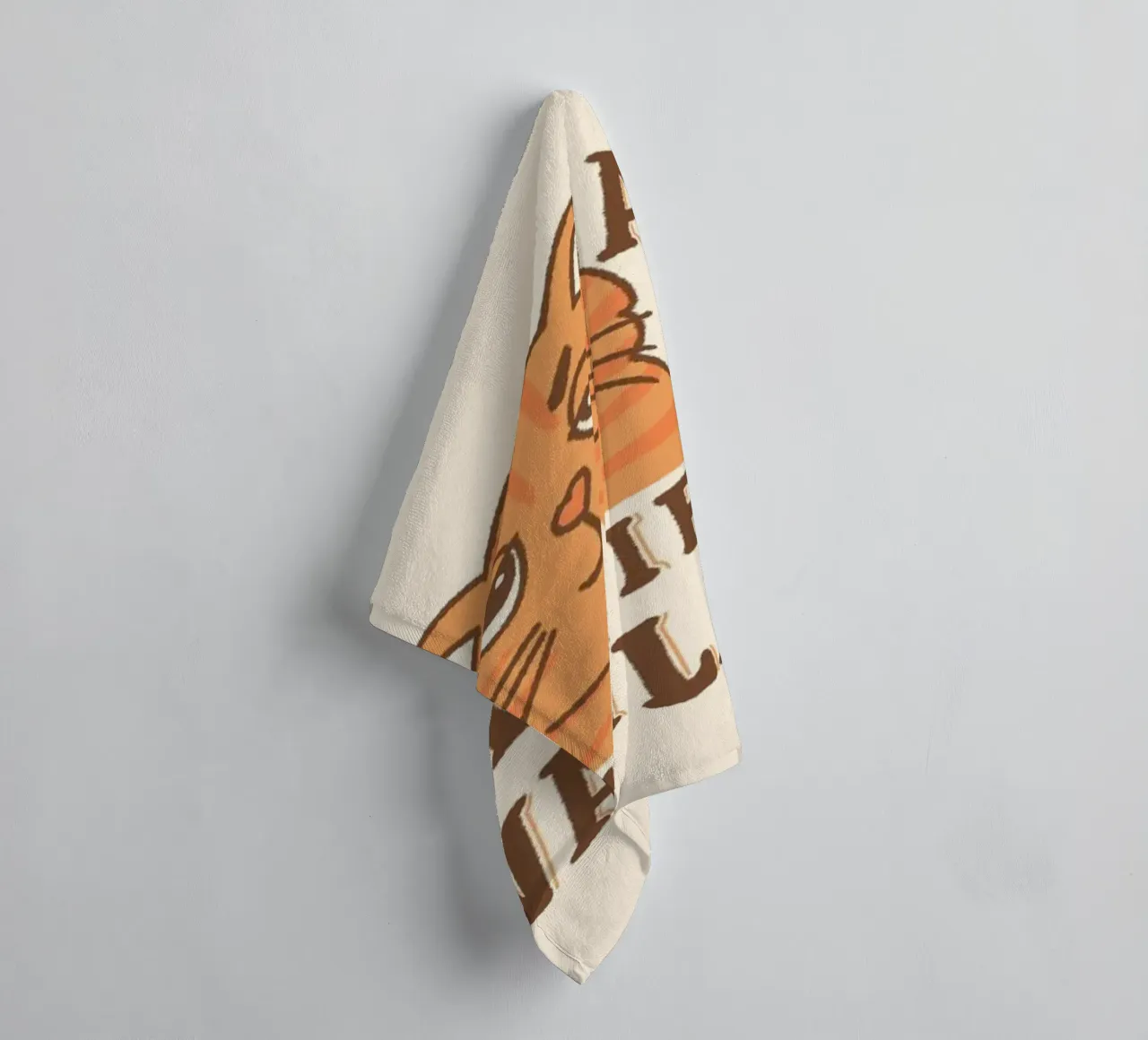 Ask my cat if i'm available towel by Loobs