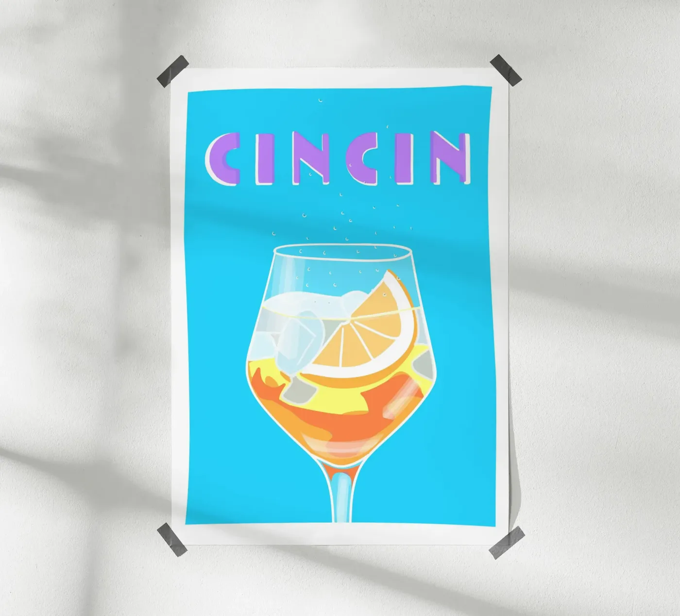 Aperol poster van Limo und Mo