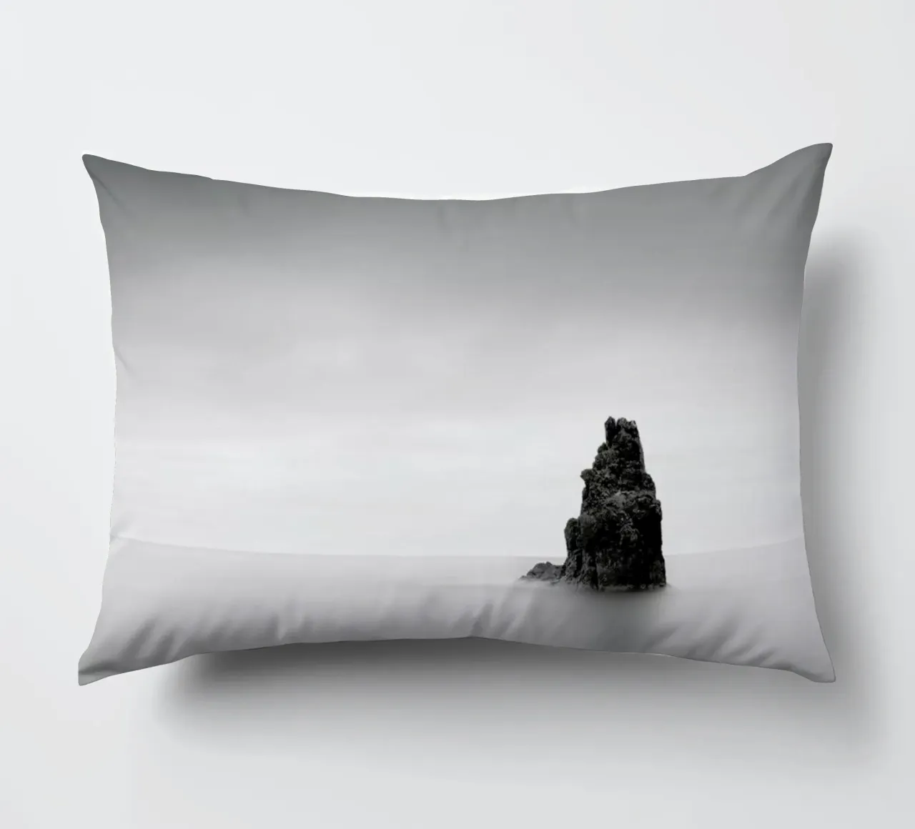 Rocha Solitária decorative cushion by Michael J. Reibert