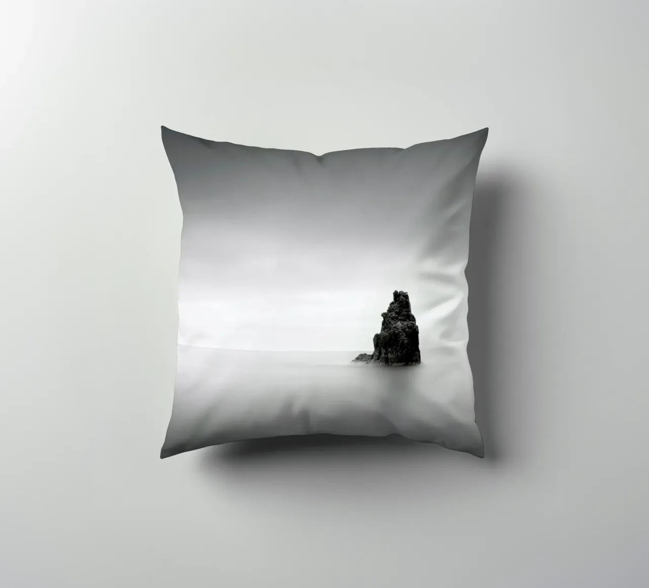 Rocha Solitária decorative cushion by Michael J. Reibert
