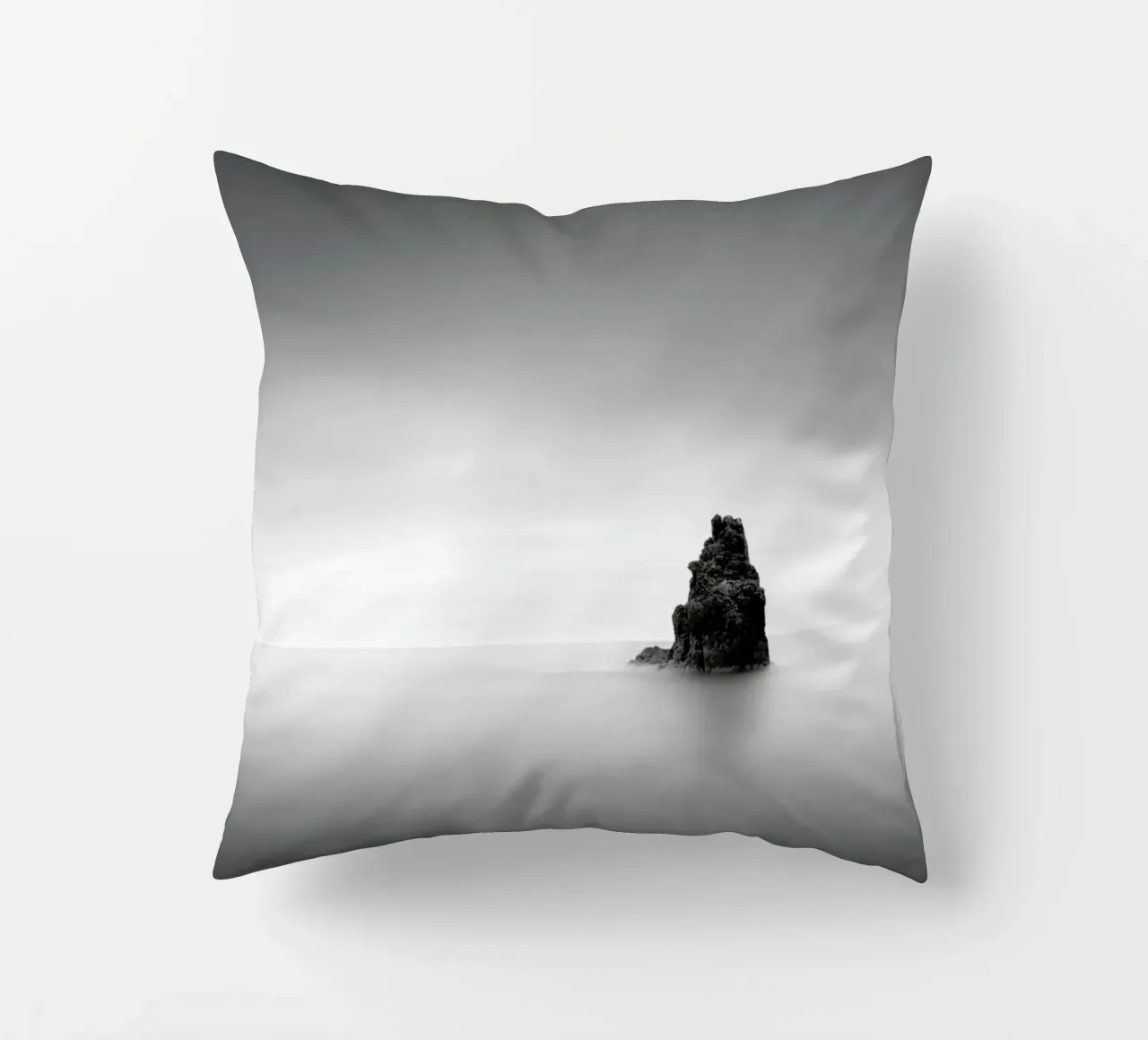 Rocha Solitária decorative cushion by Michael J. Reibert