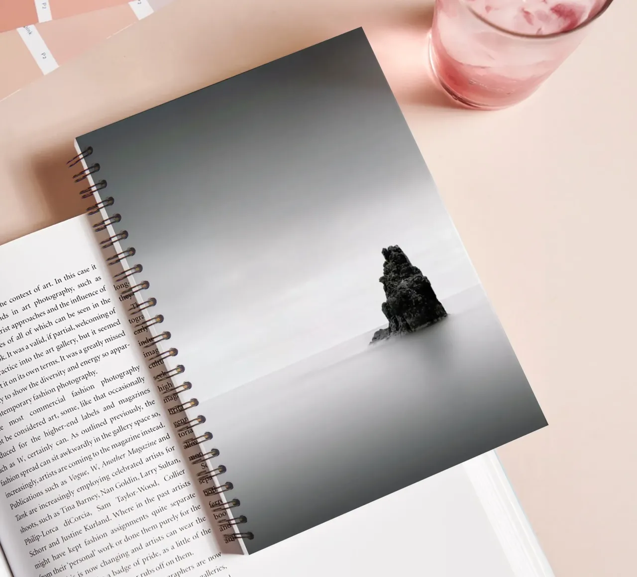 Rocha Solitária spiral notebook by Michael J. Reibert