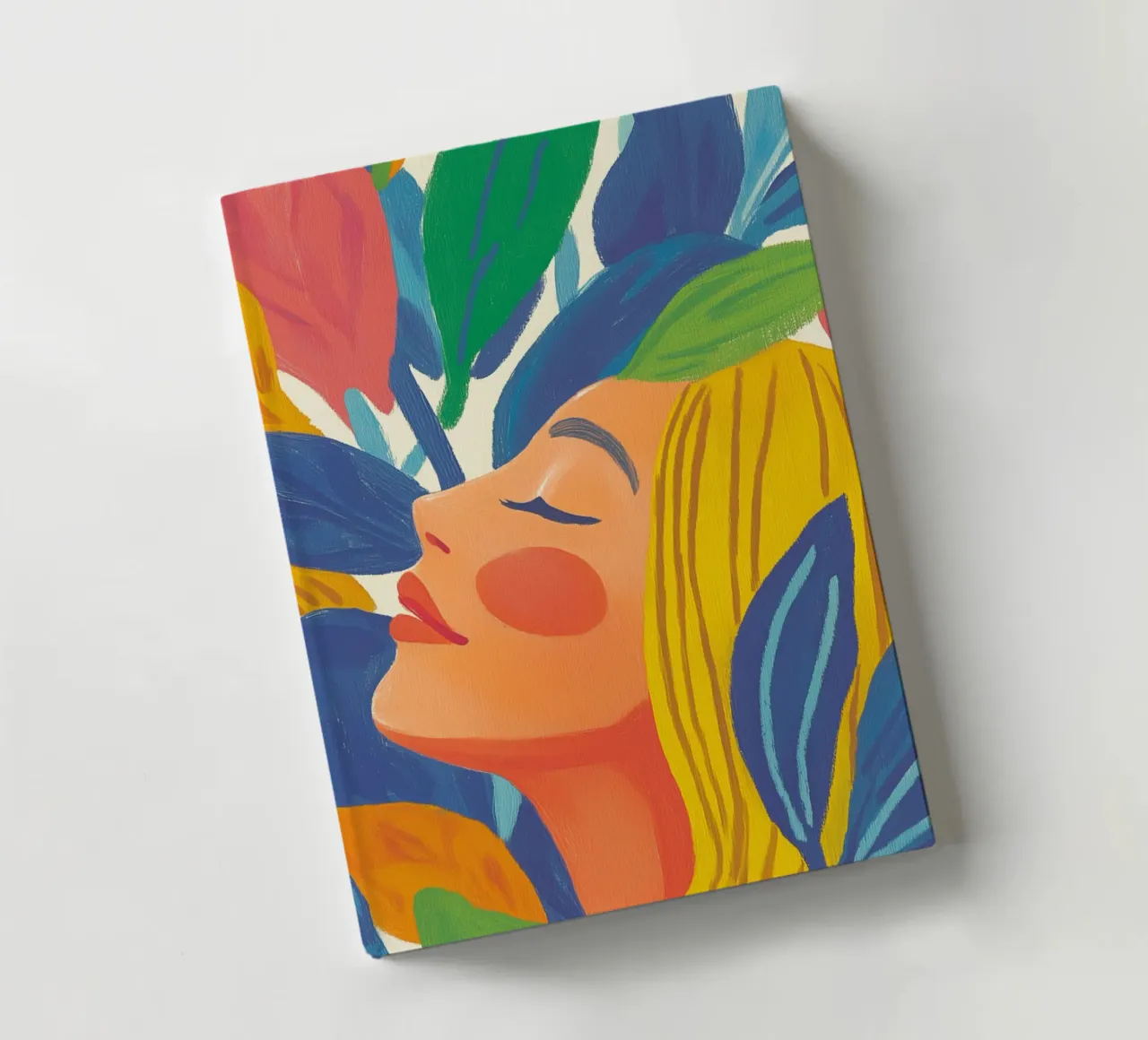 Colourful feminine elegance notebook by Carinaprint