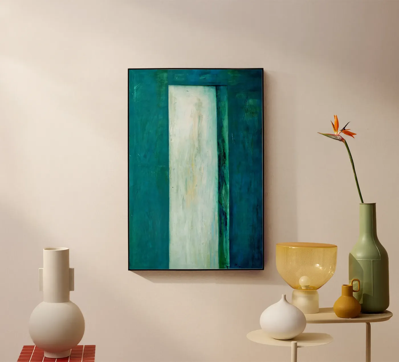 Wachsen Acryl-Glas von Anita Gewald