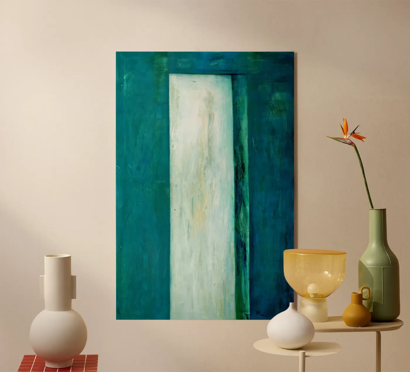 Wachsen Acryl-Glas von Anita Gewald