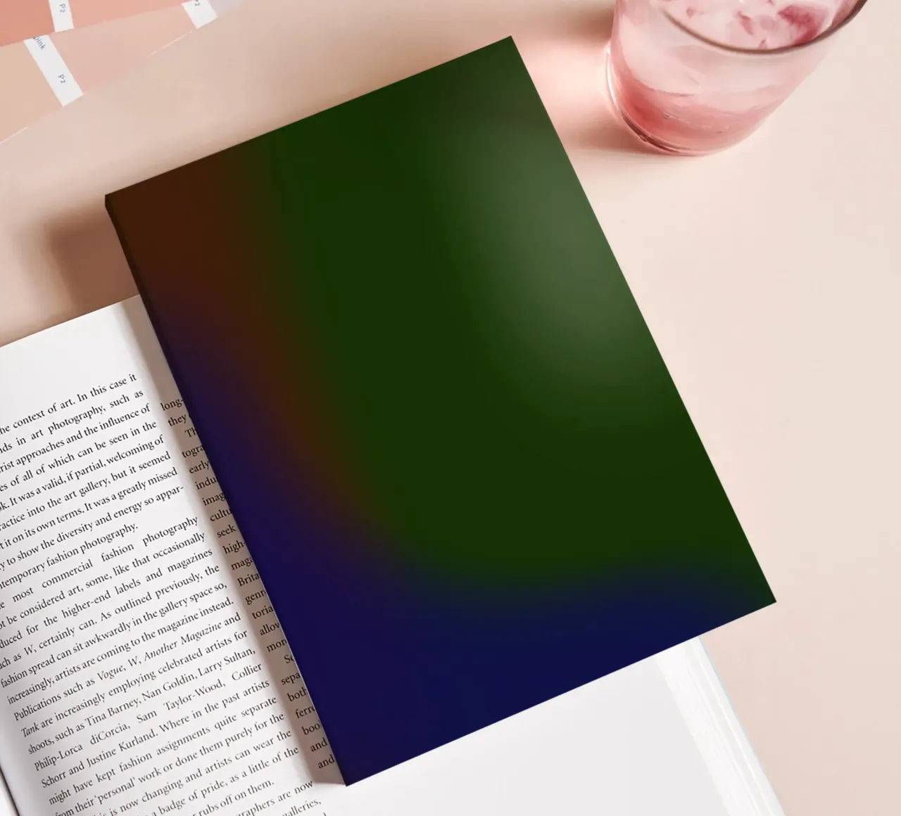 Forest Fade notebook by Inside out