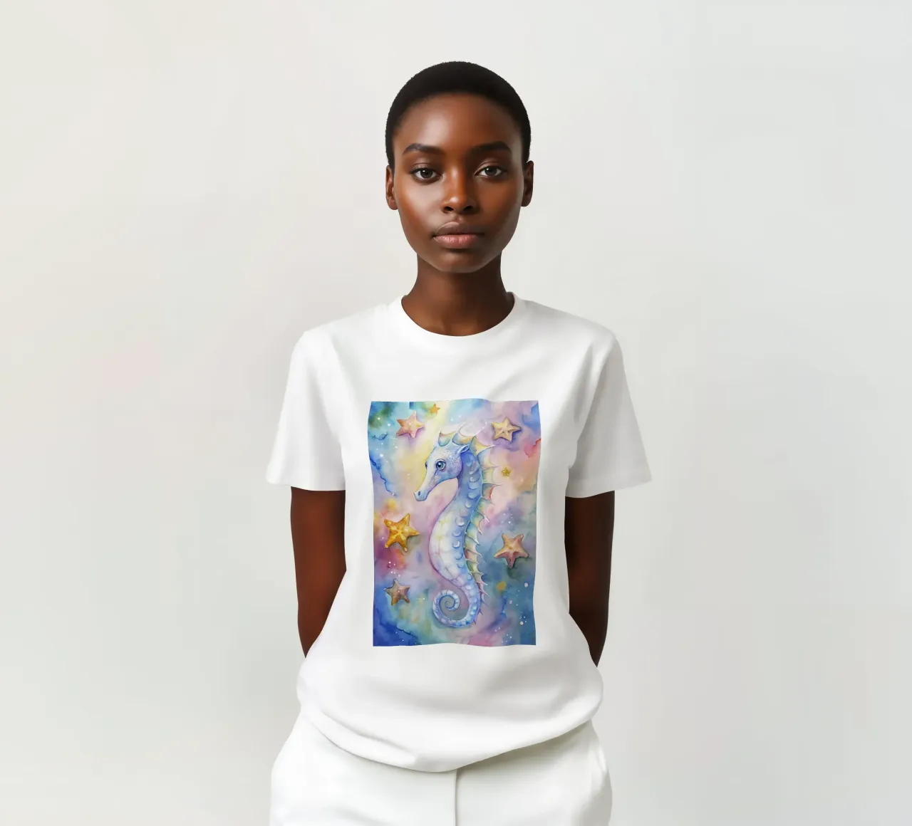 Cavallo di mare t-shirt da 🎁 ARTVI-SHOP