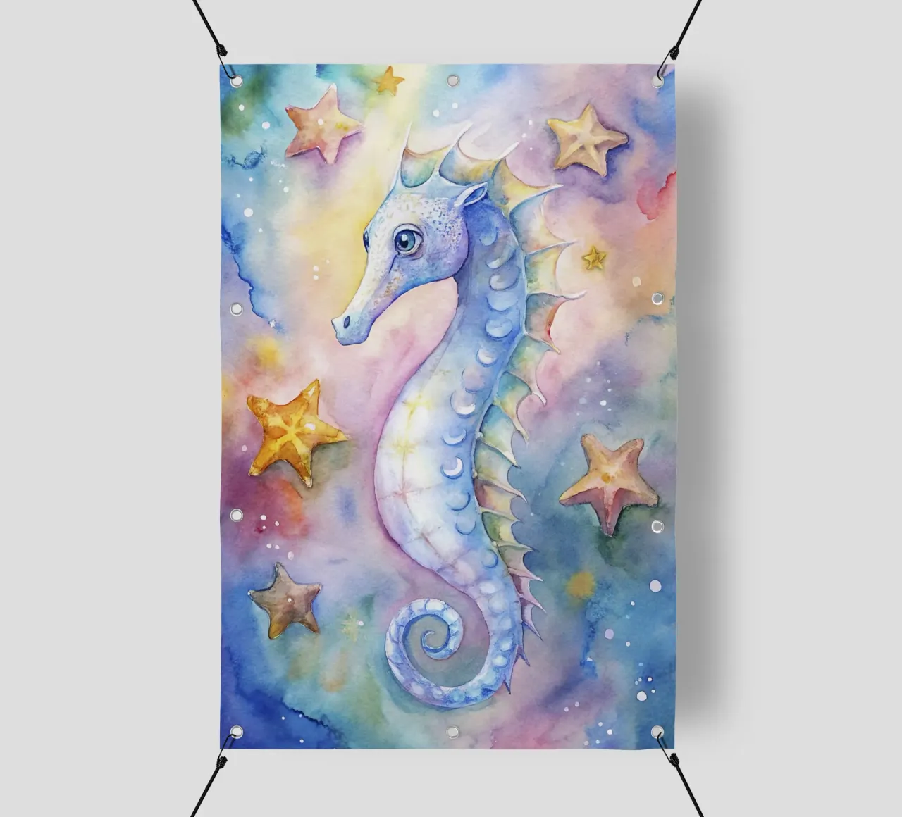 Cavallo di mare telo in pvc da 🎁 ARTVI-SHOP