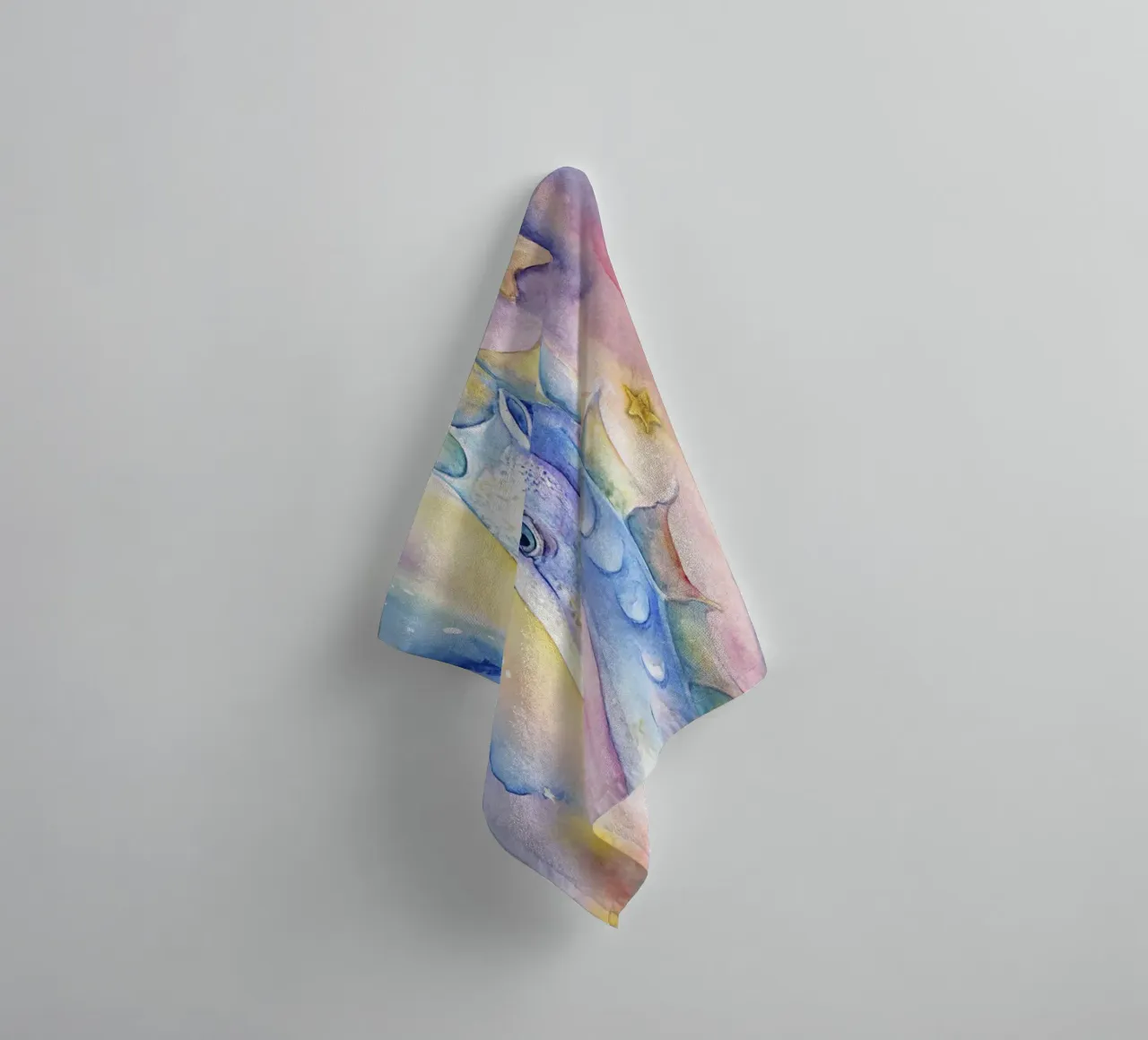 Cavallo di mare asciugamano da bagno da 🎁 ARTVI-SHOP