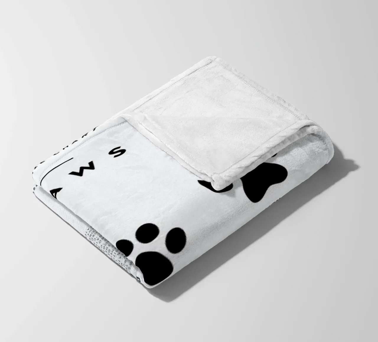 Animal sizing chart coperta in pile da daylight design studio