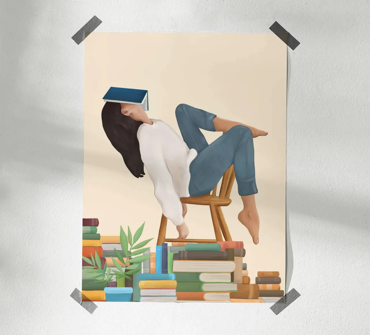 Lost in my books carta hahnemühle da Flow Line