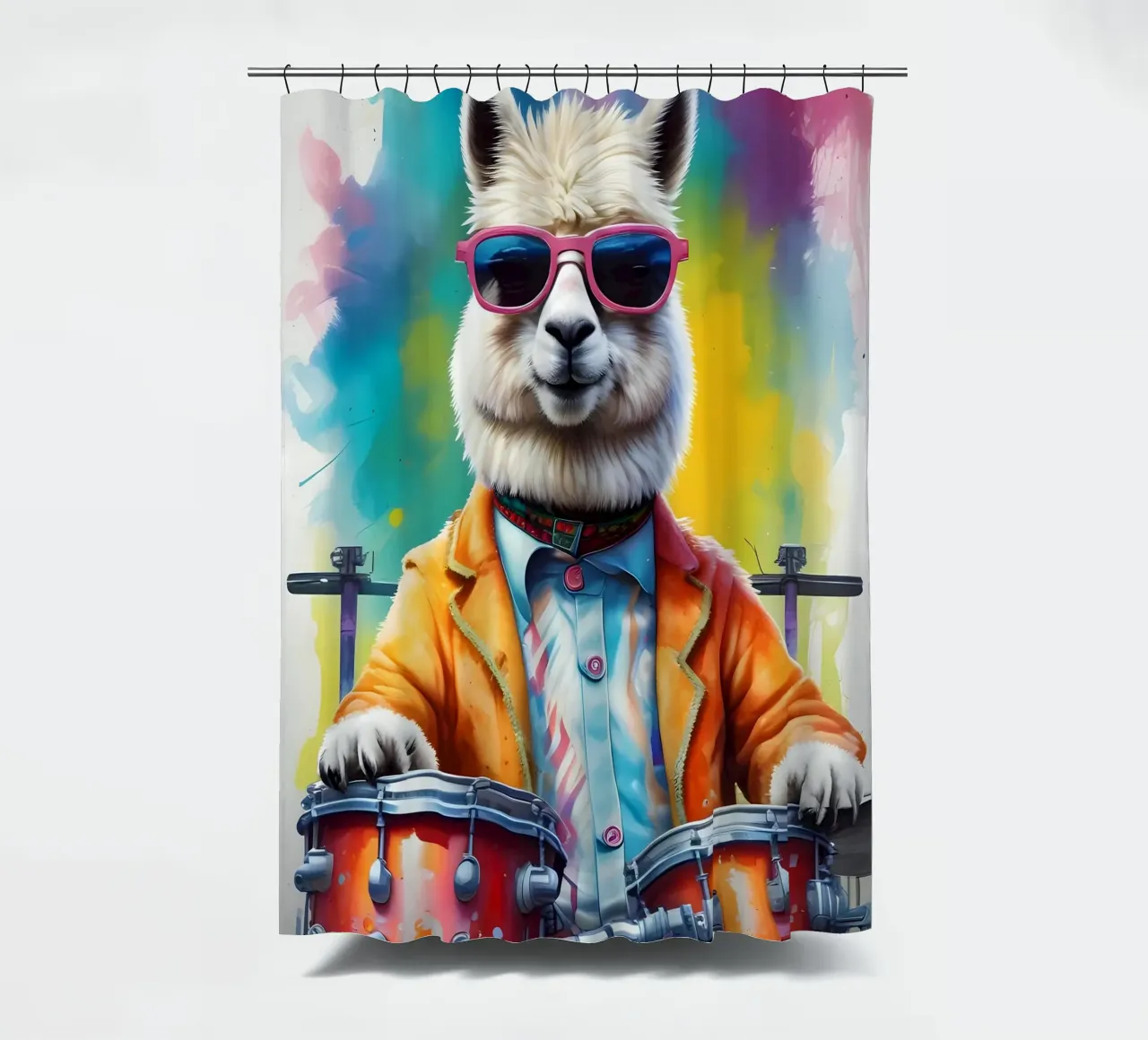 Lama e tamburi tenda da doccia da MakArena