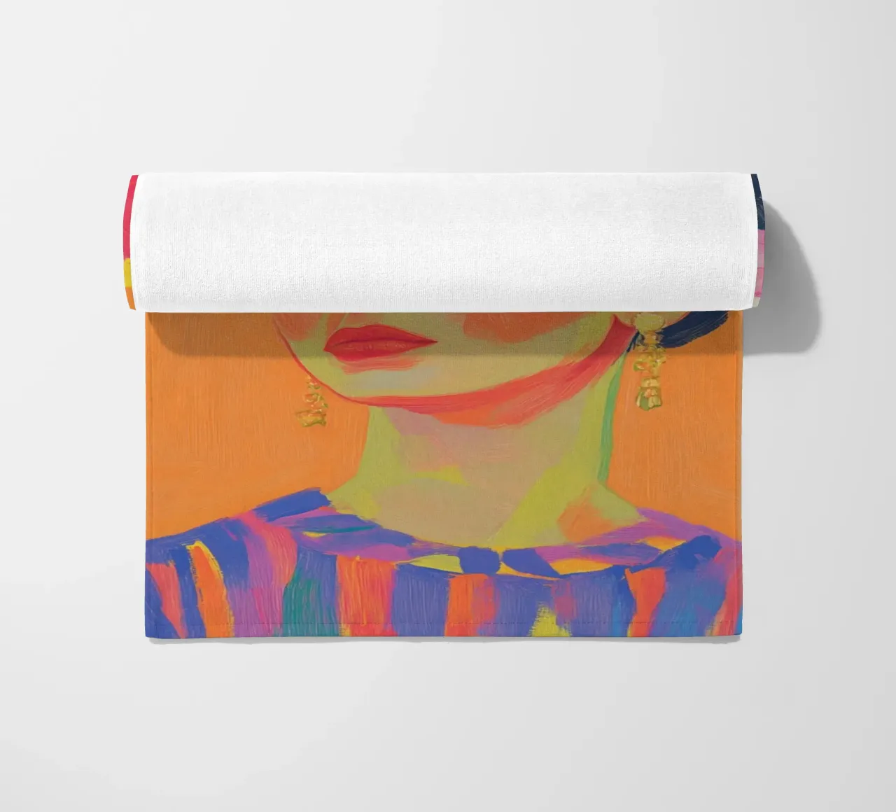 Frida popart Dots telo mare da Carinaprint