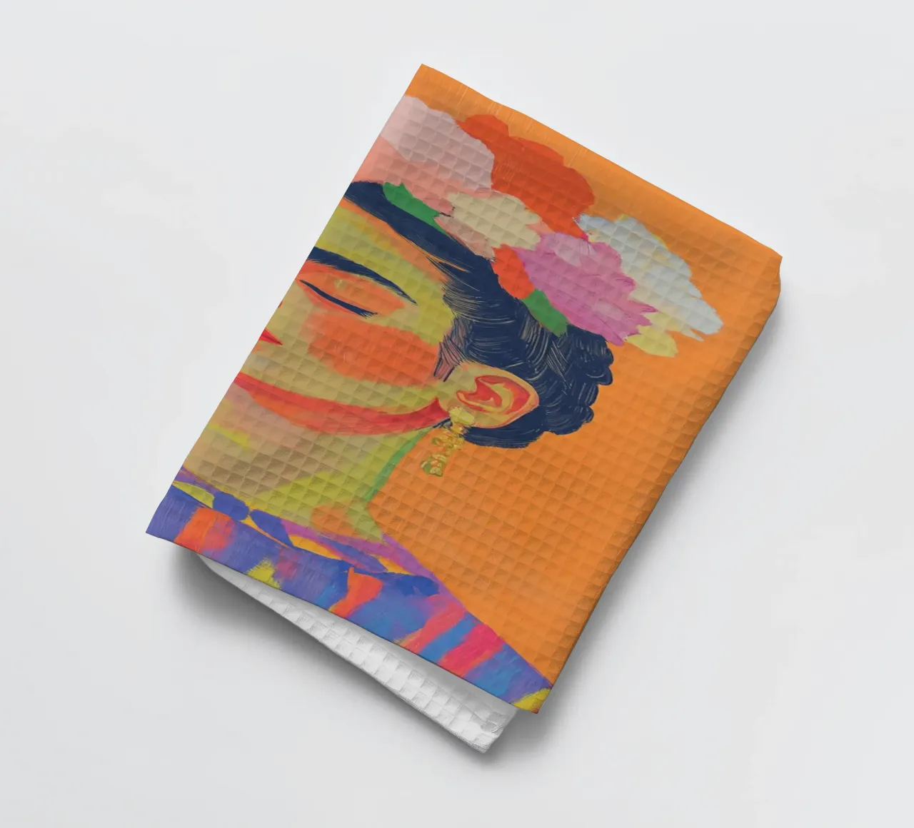 Frida popart Dots canovaccio da cucina da Carinaprint