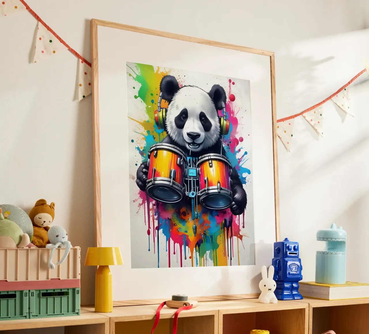 Panda e tamburi poster da MakArena