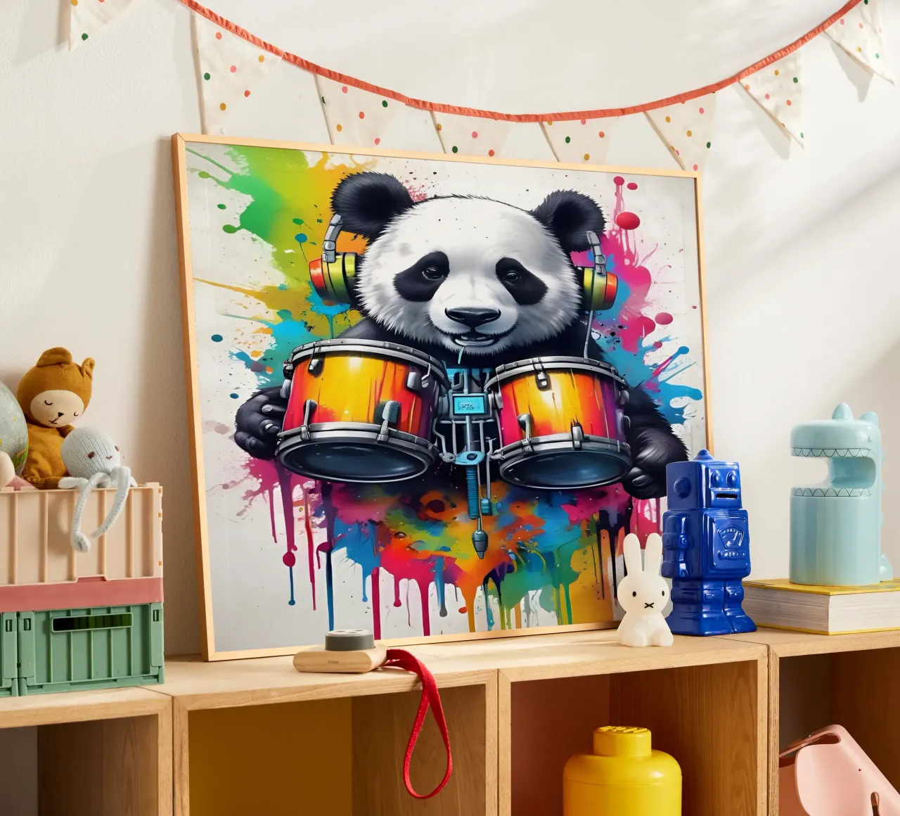 Panda e tamburi poster da MakArena