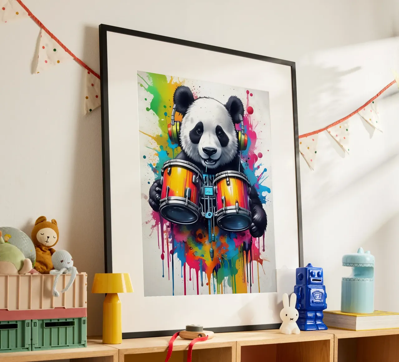 Panda e tamburi poster da MakArena