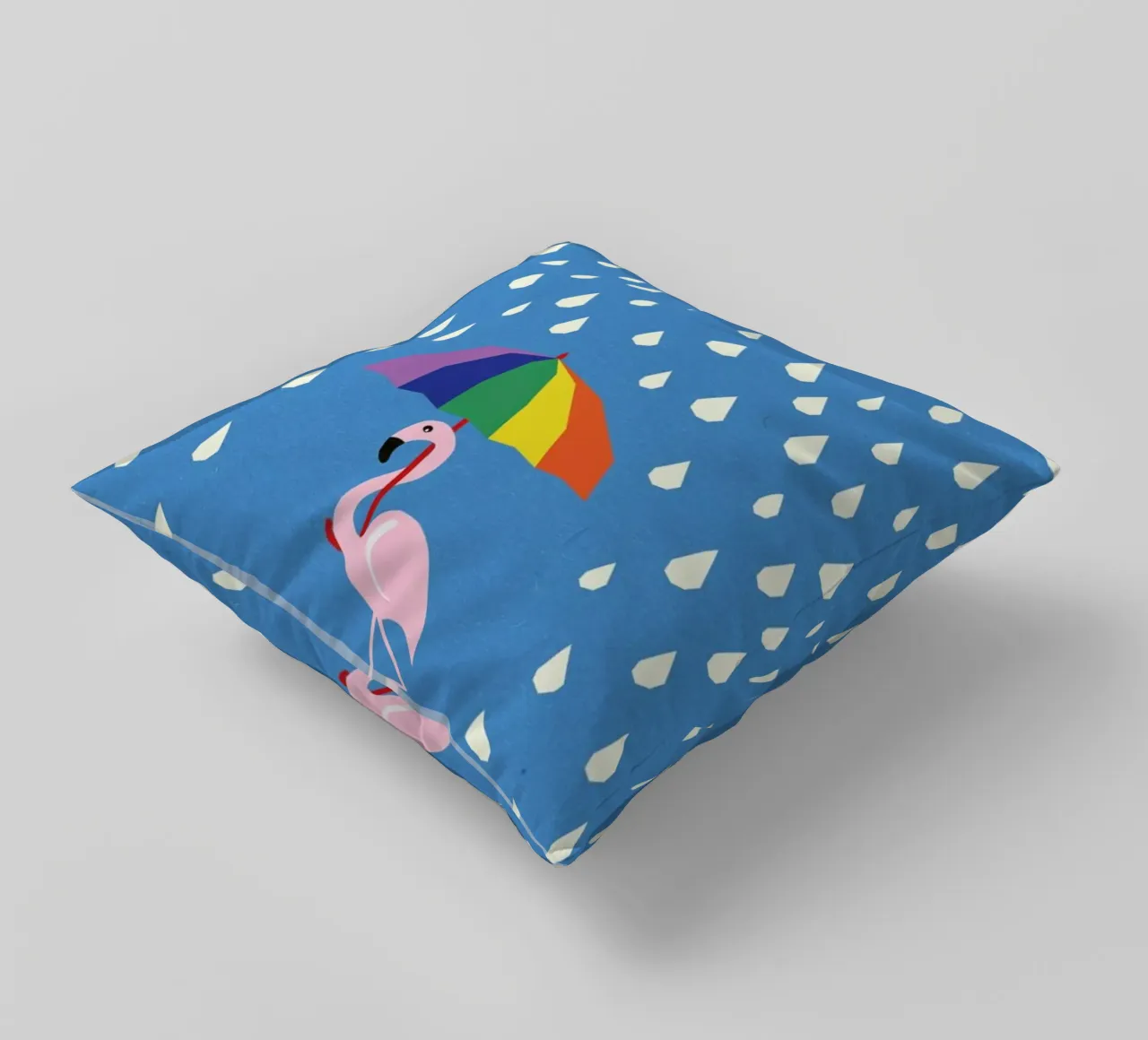 Flamingo de Umbrella cuscino da Rosi Feist