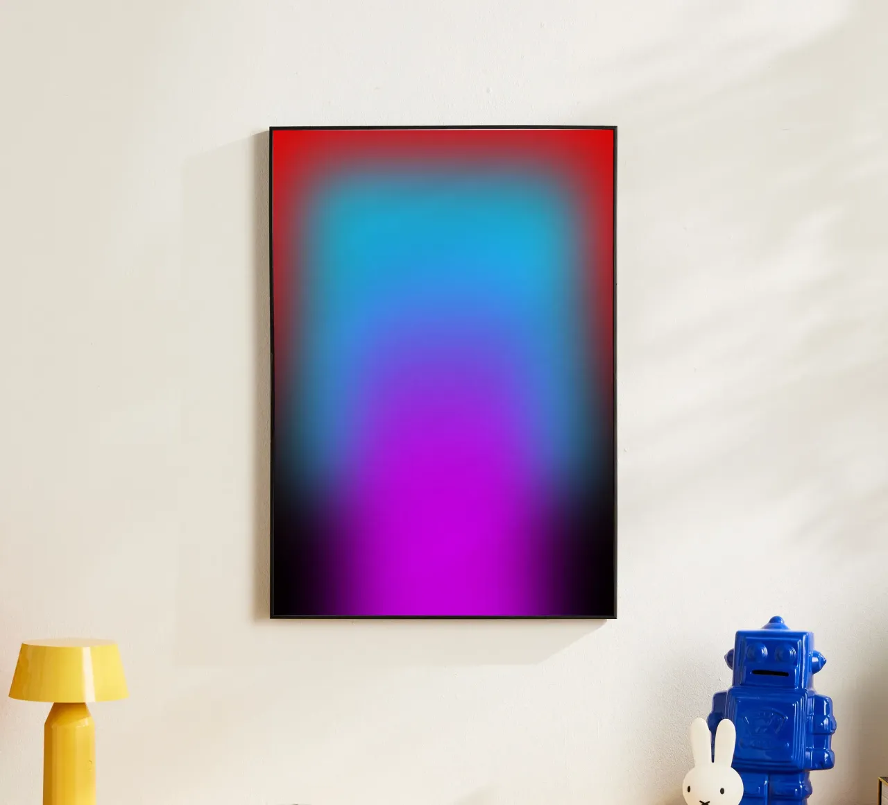 Abstract Lights alluminio dibond da Jonas Klein