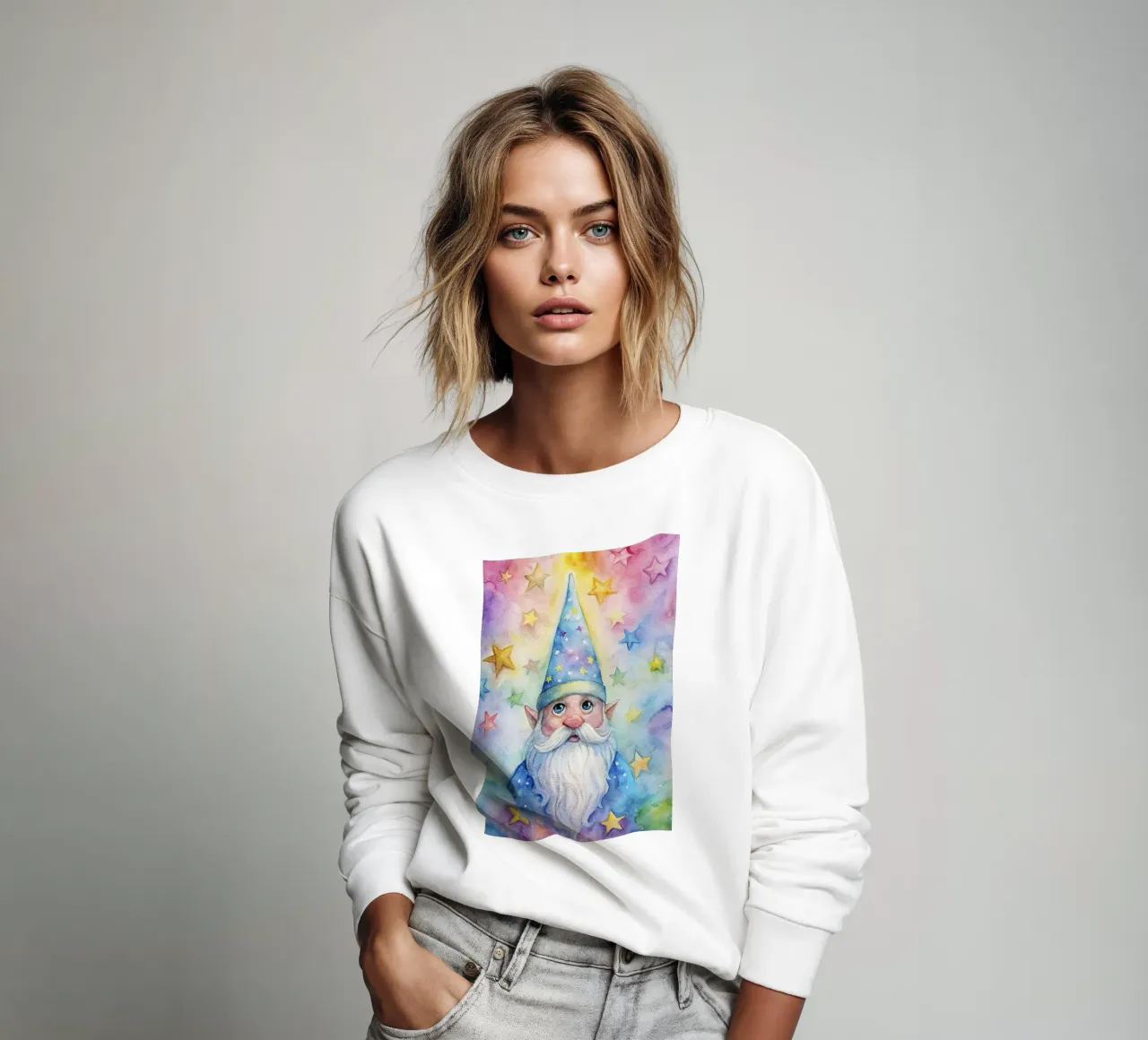 Nome in acquerello felpa da ARTVI-SHOP