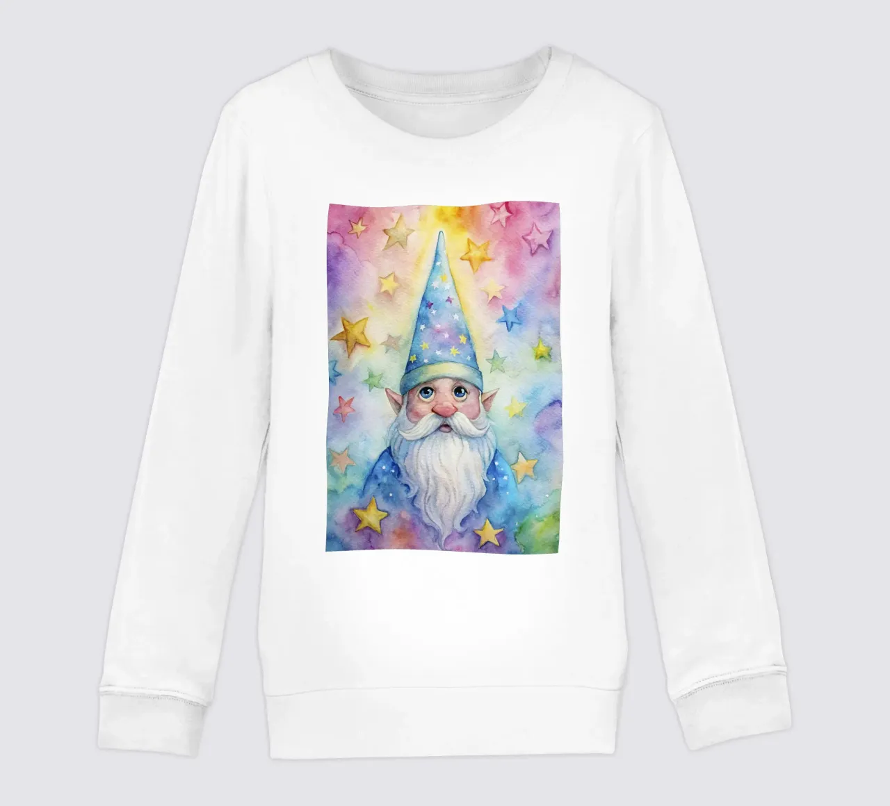 Nome in acquerello felpa bambino da 🎁 ARTVI-SHOP