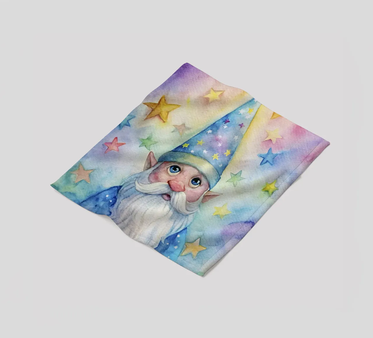 Nome in acquerello coperta in pile da 🎁 ARTVI-SHOP