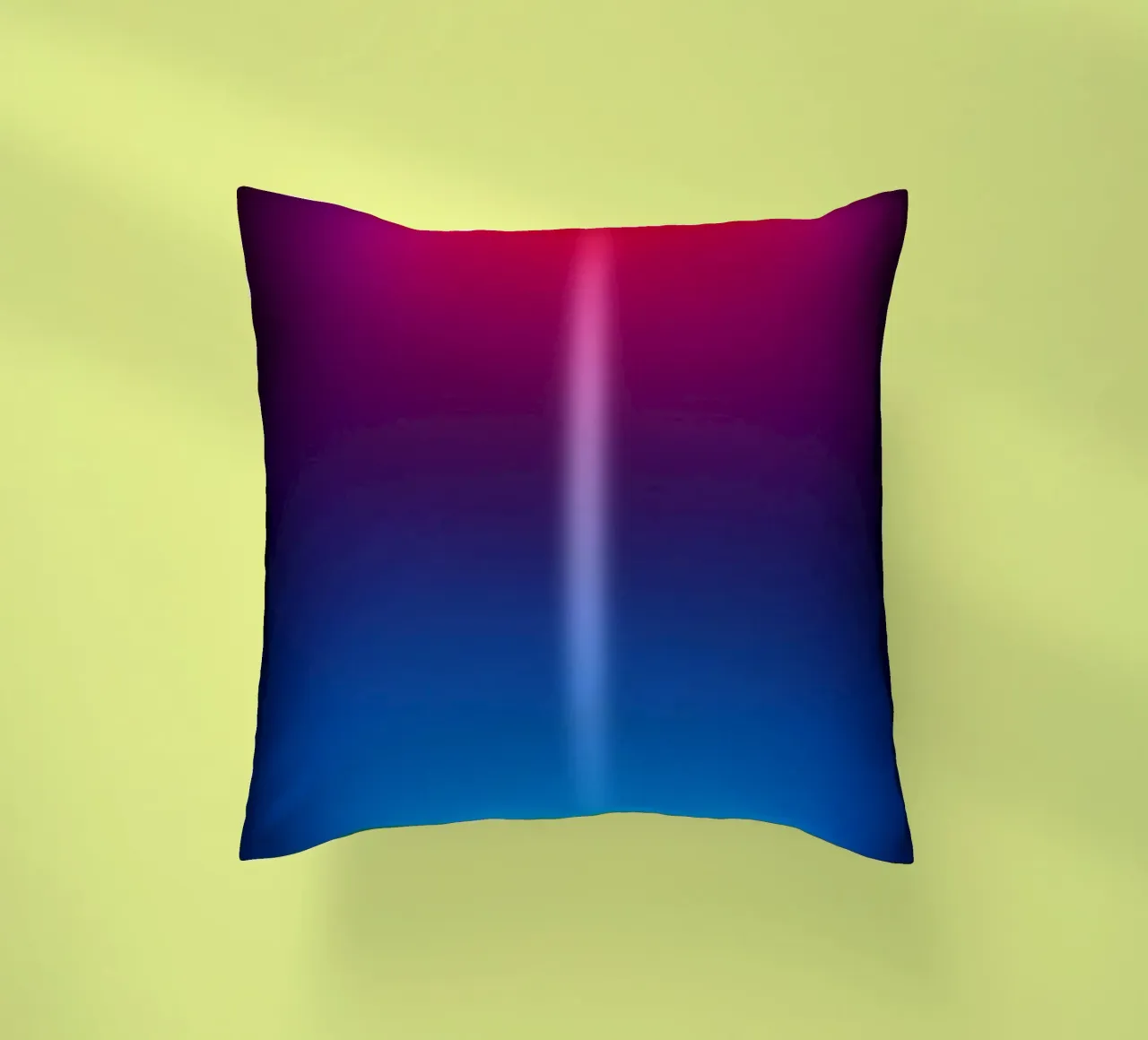 Gradient blue and red cuscino da Flo Klein