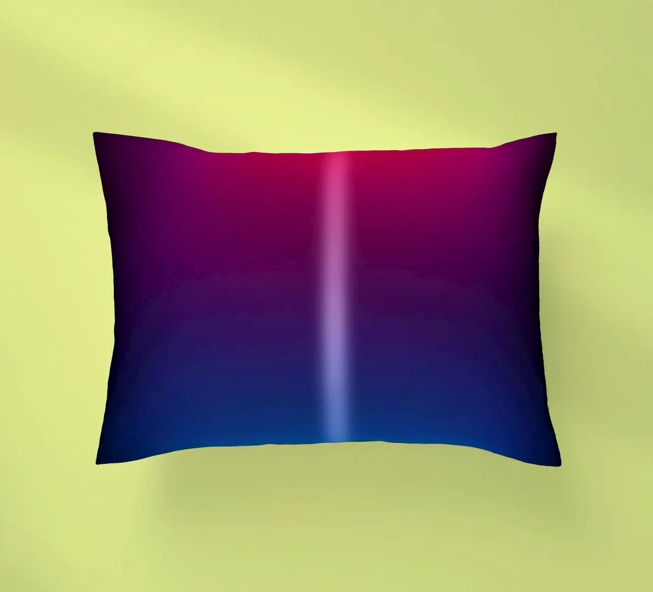 Gradient blue and red cuscino da Flo Klein