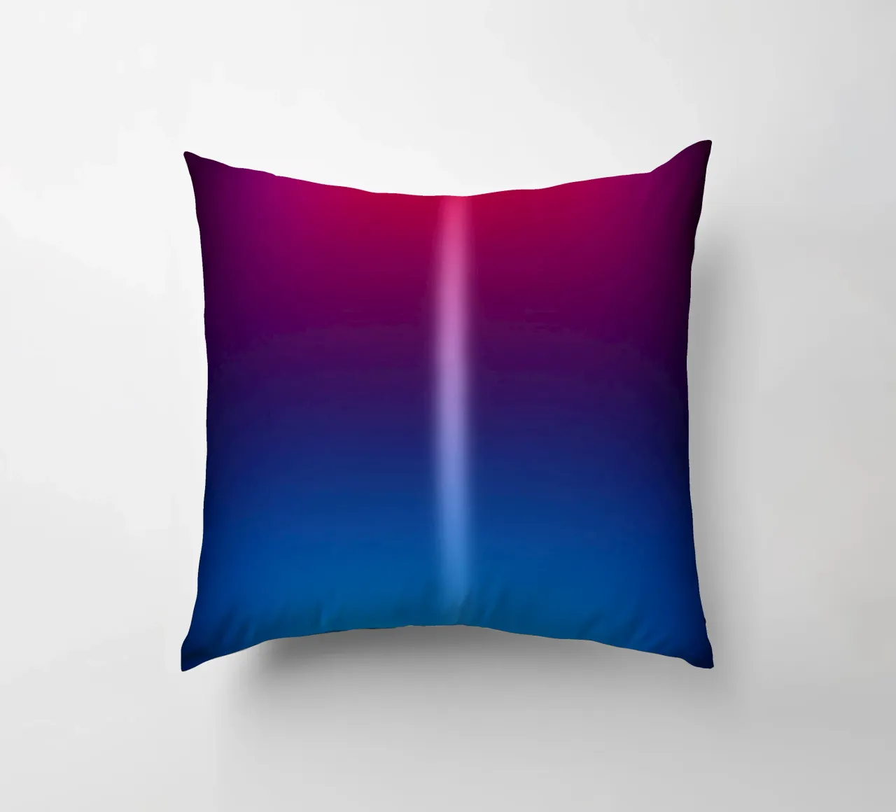Gradient blue and red cuscino da Flo Klein