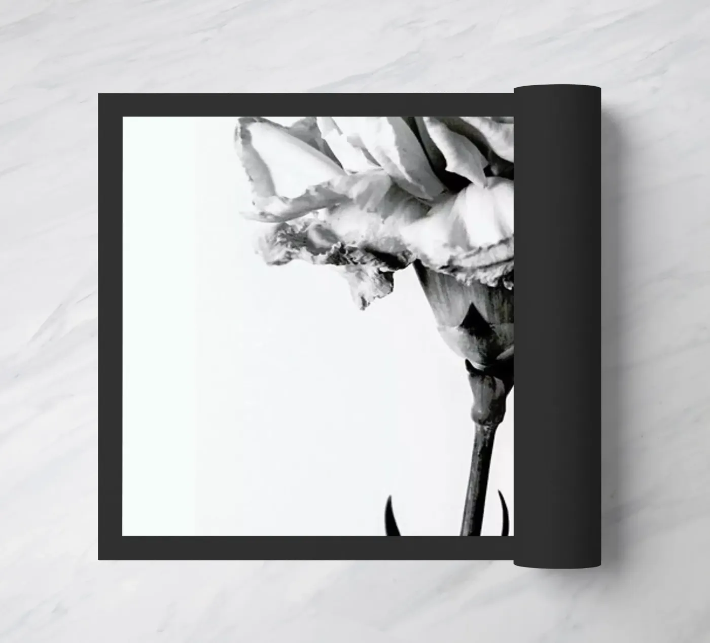 Carnation doormat by Flora & Fauna