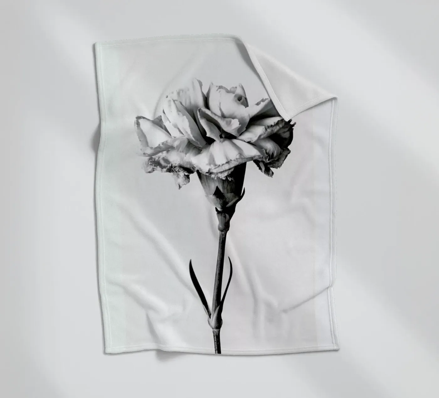 Carnation fleecedeken van Flora & Fauna