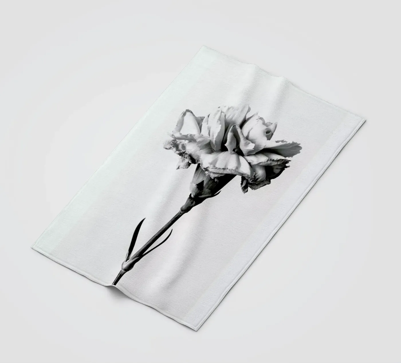 Carnation fleecedeken van Flora & Fauna
