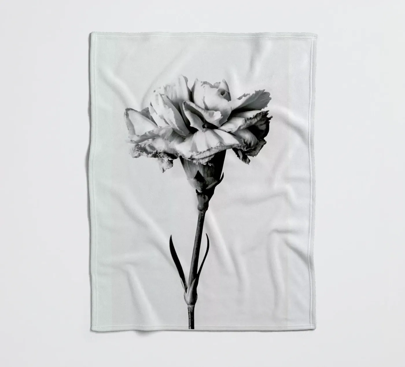 Carnation fleecedeken van Flora & Fauna