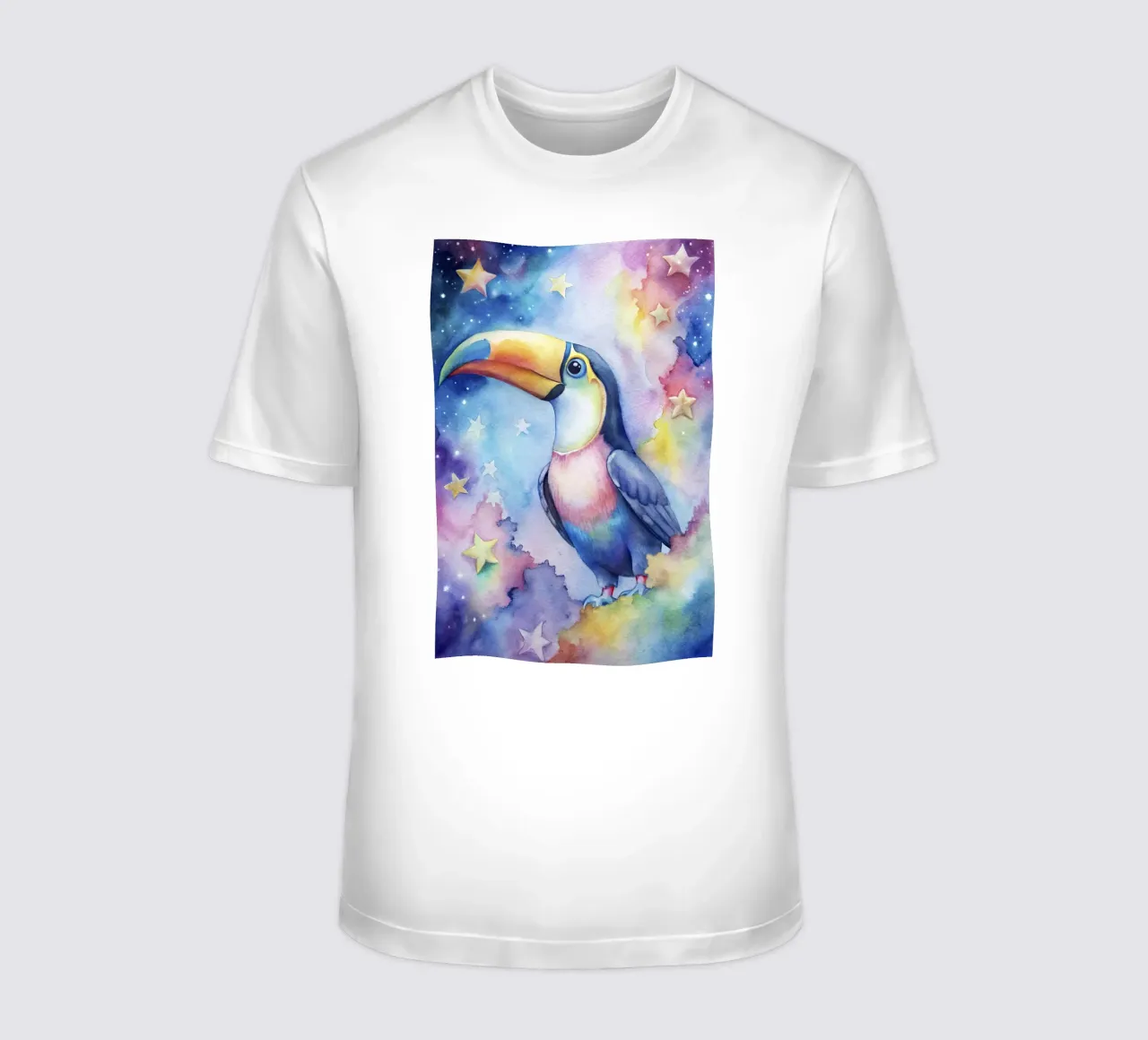 Tucano ad acquerello t-shirt da 🎁 ARTVI-SHOP