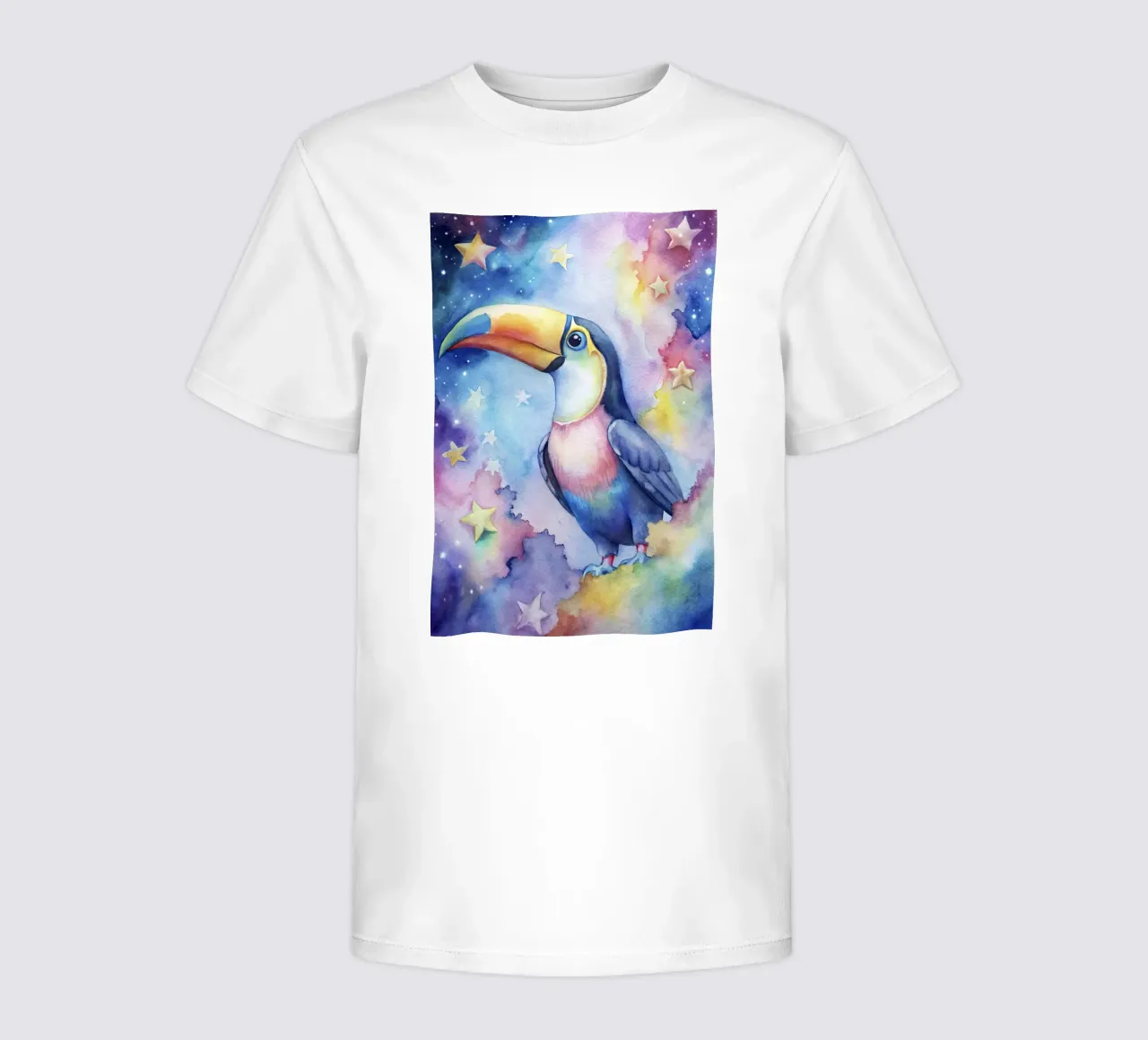 Toekan in aquarel kinder t-shirt van 🎁 ARTVI-SHOP