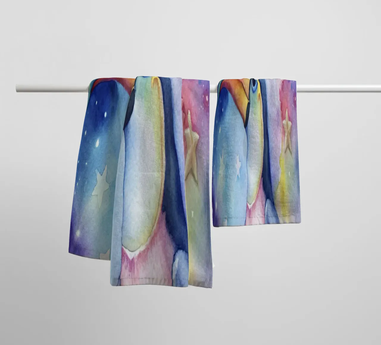 Tucano ad acquerello asciugamano da bagno da 🎁 ARTVI-SHOP