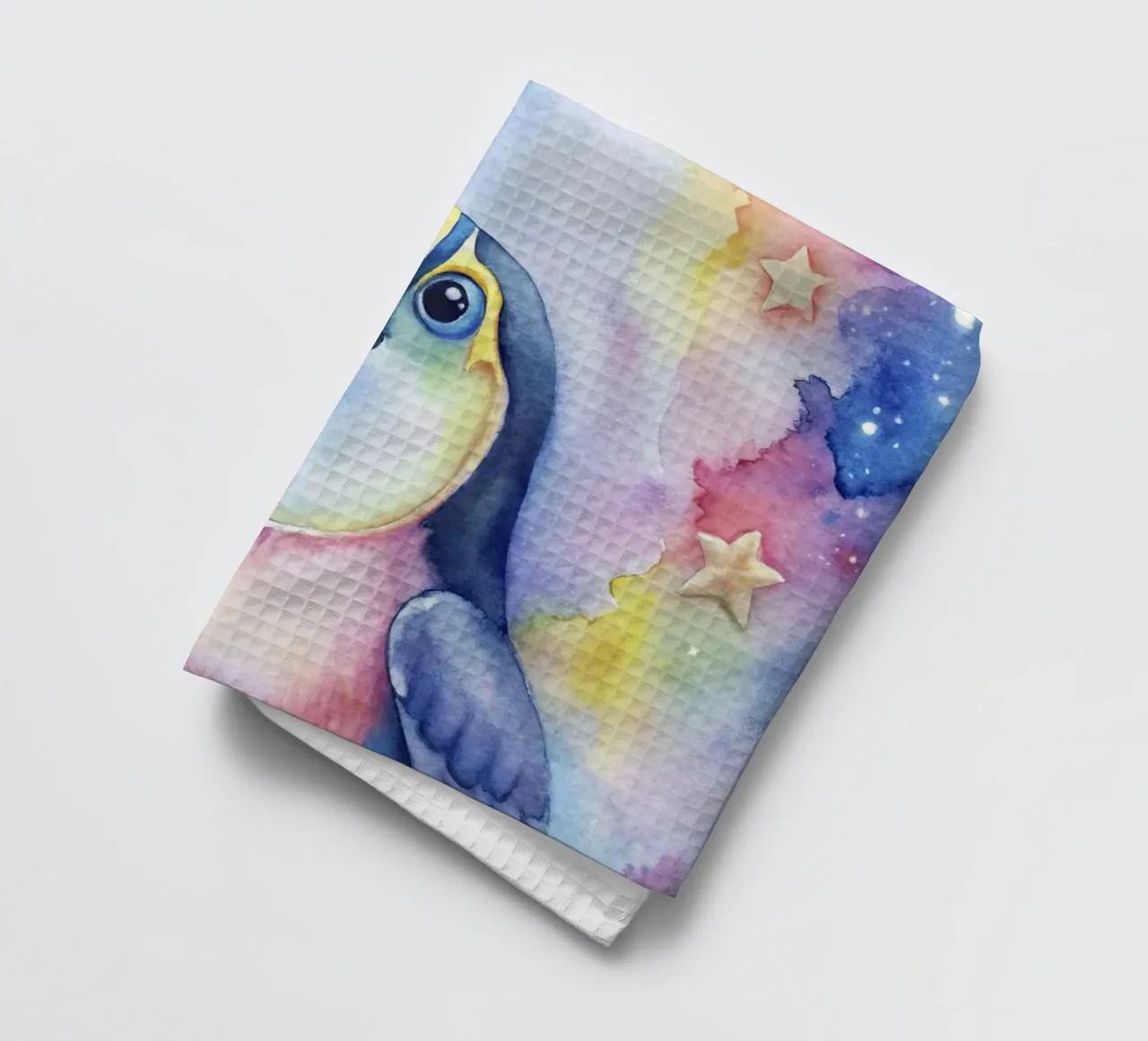 Tucano ad acquerello canovaccio da cucina da 🎁 ARTVI-SHOP
