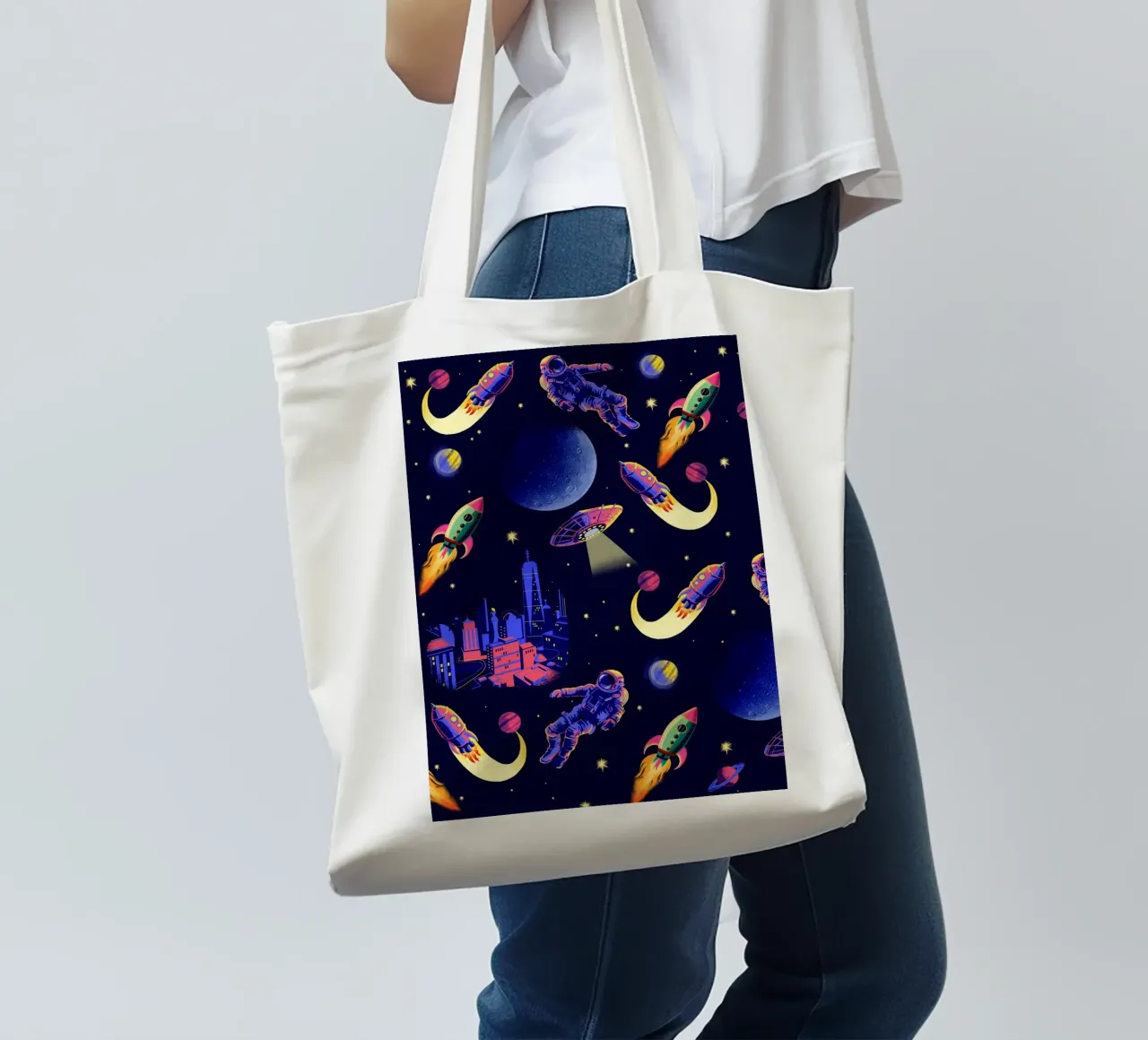 Space Pattern tote bag by Rocket68