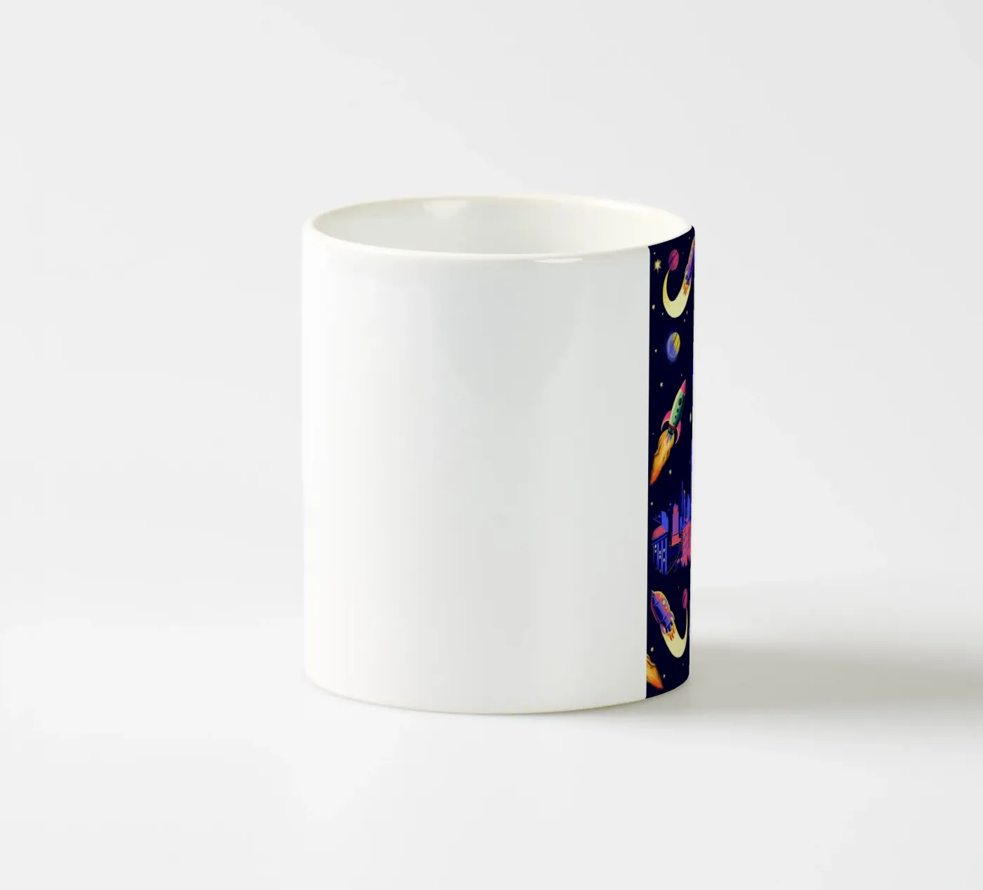 Space Pattern ceramic mug by Rocket68