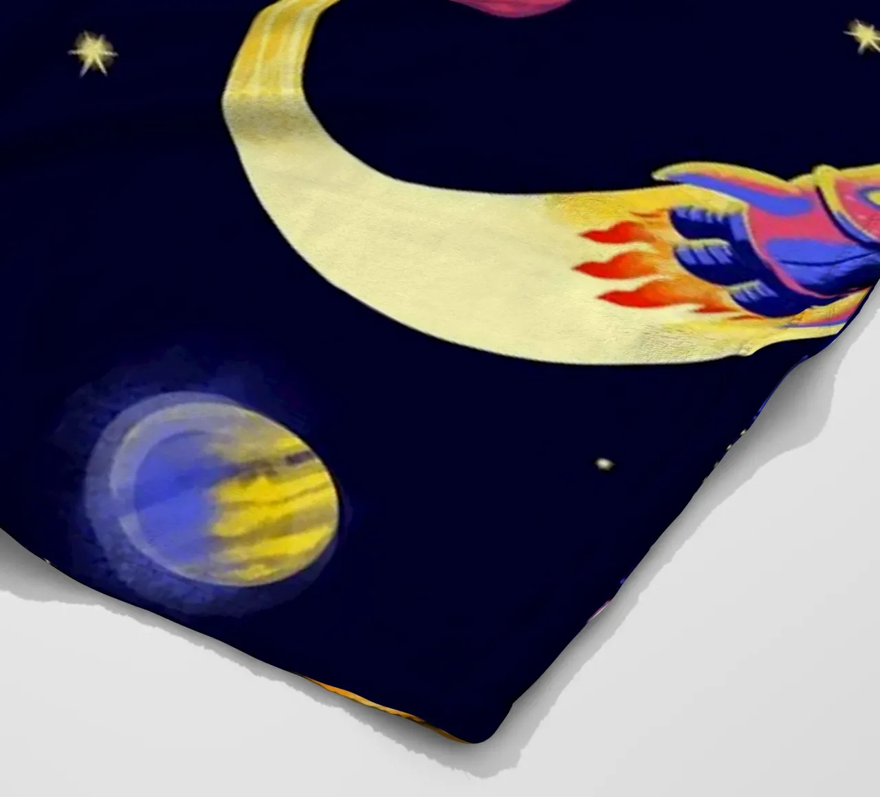 Space Pattern fleece blanket by Rocket68