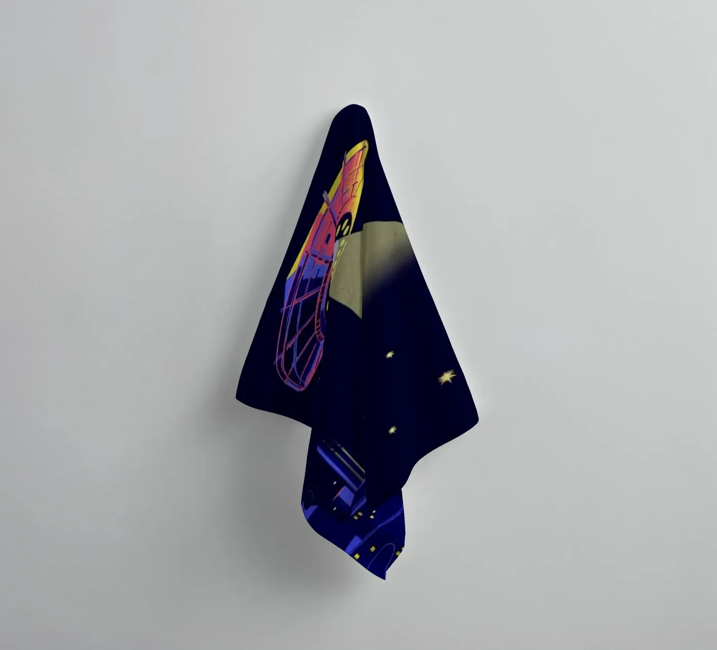 Space Pattern badhanddoek van Rocket68