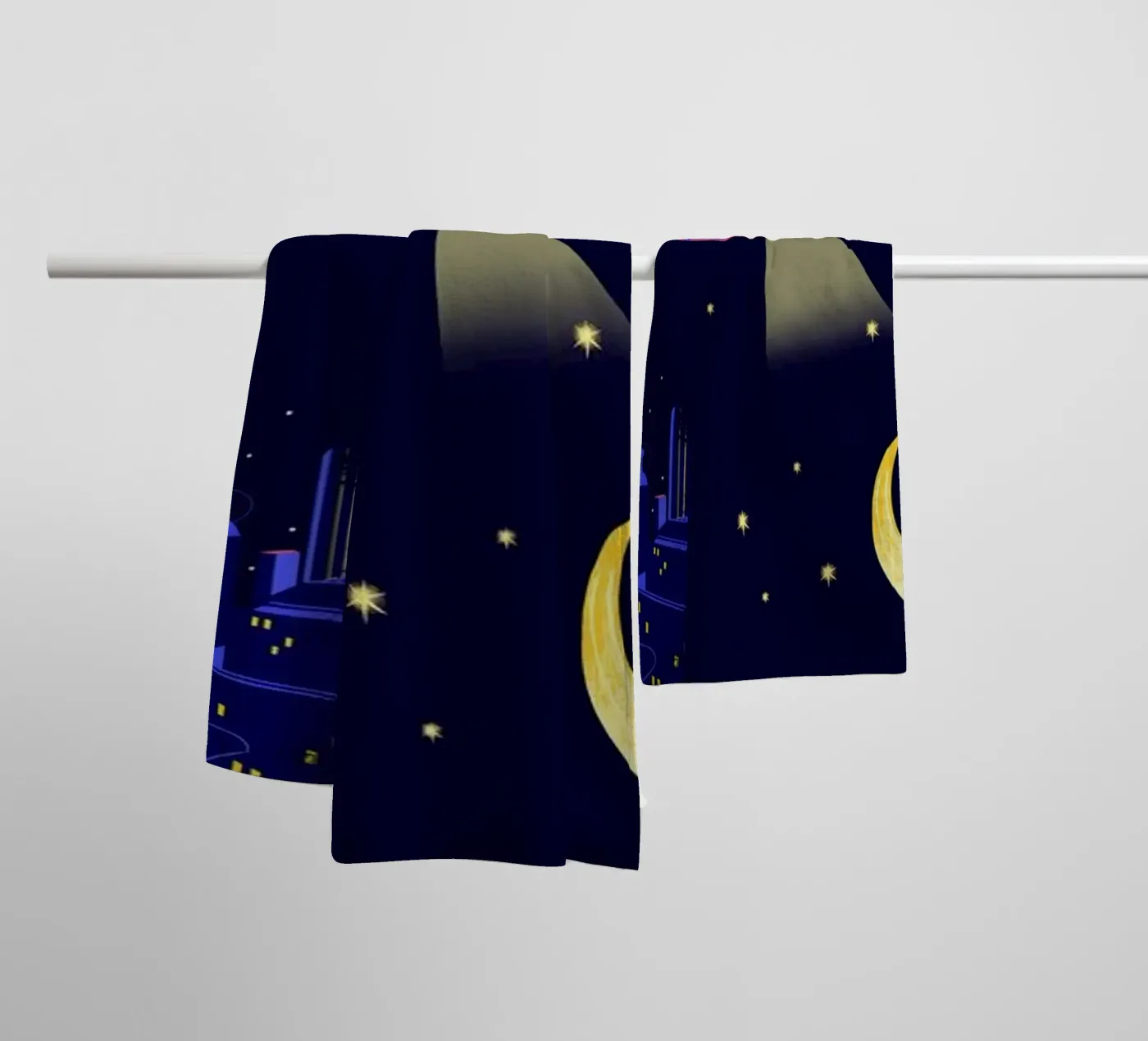 Space Pattern badhanddoek van Rocket68