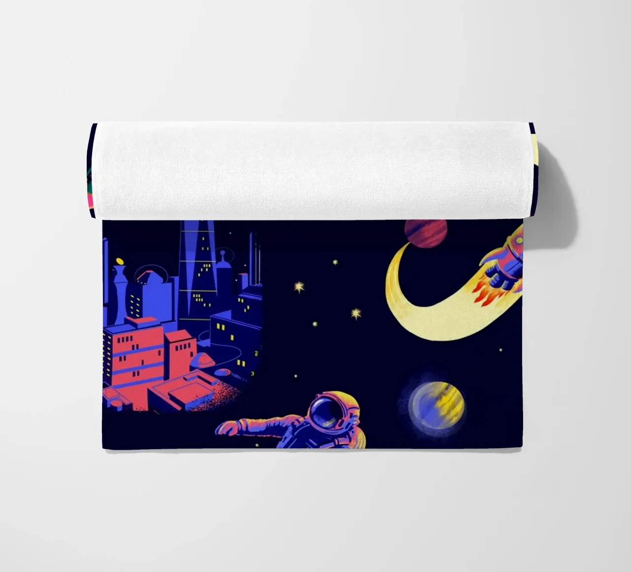 Space Pattern beach towel by Rocket68